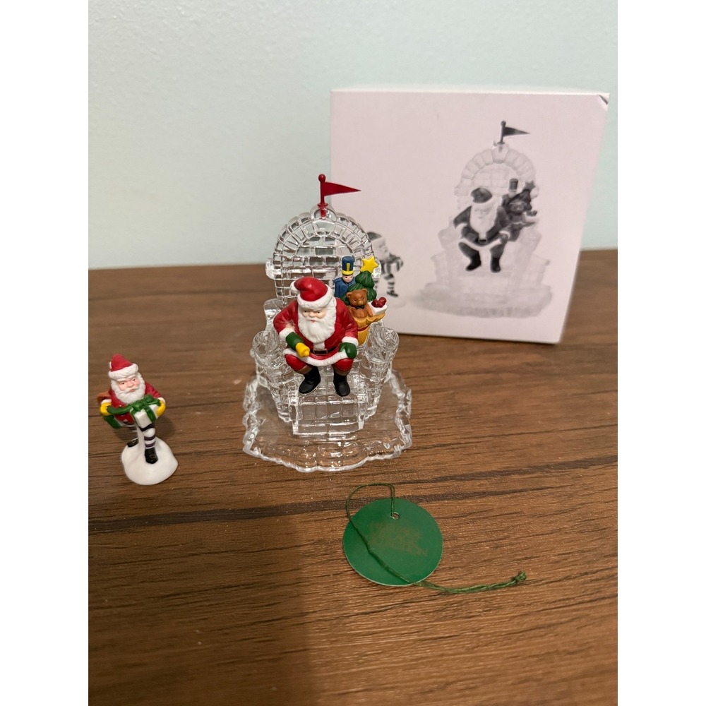 Department 56 North Pole Heritage I'll Need More Toys #56365 Retired 1995 Boxed